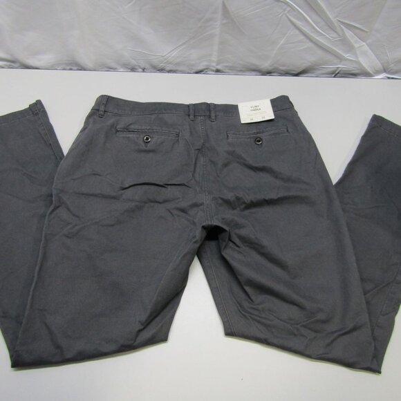 Flint and Tinder Men’s Chino Pants – Charcoal Grey – Size 36x34 – Athletic Taper - Picture 1 of 1